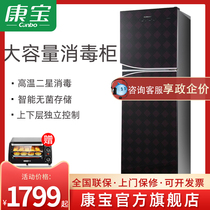 Conpo PN Series Vertical Home Commercial Large-capacity Sterilization Cabinet Kitchen High Temperature Bowls Chopsticks Double Door Real Body Shop Emp