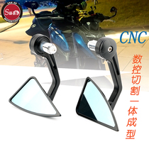 New rhombus CNC retrofitted rear-view mirror handlebar mirror to apply spring wind 250nk 150NK 150NK 650NK 650NK