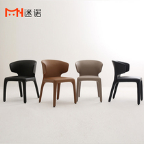 Nordic Light Lavish Dining Chair Modern Home Restaurant Creative Backrest Desk Chair Designer Casual Chair Negotiate Chair