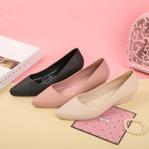 Urban fashion rain shoes womens short tube shallow mouth waterproof shoes Low help grocery kitchen work shoes Fisherman shoes single shoes