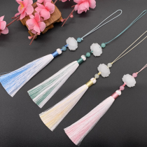 Original design handmade Chinese style qipao press cardioverts Forbidden Glazed Brooch Chest Needle Disc Buckle Pendant Fan Pendant Plant Flowers