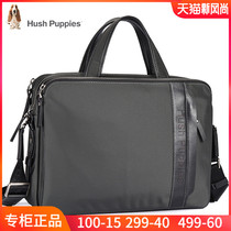 (Counter)Leisure walker mens handbag Mens bag Canvas briefcase Large capacity bag Business computer bag