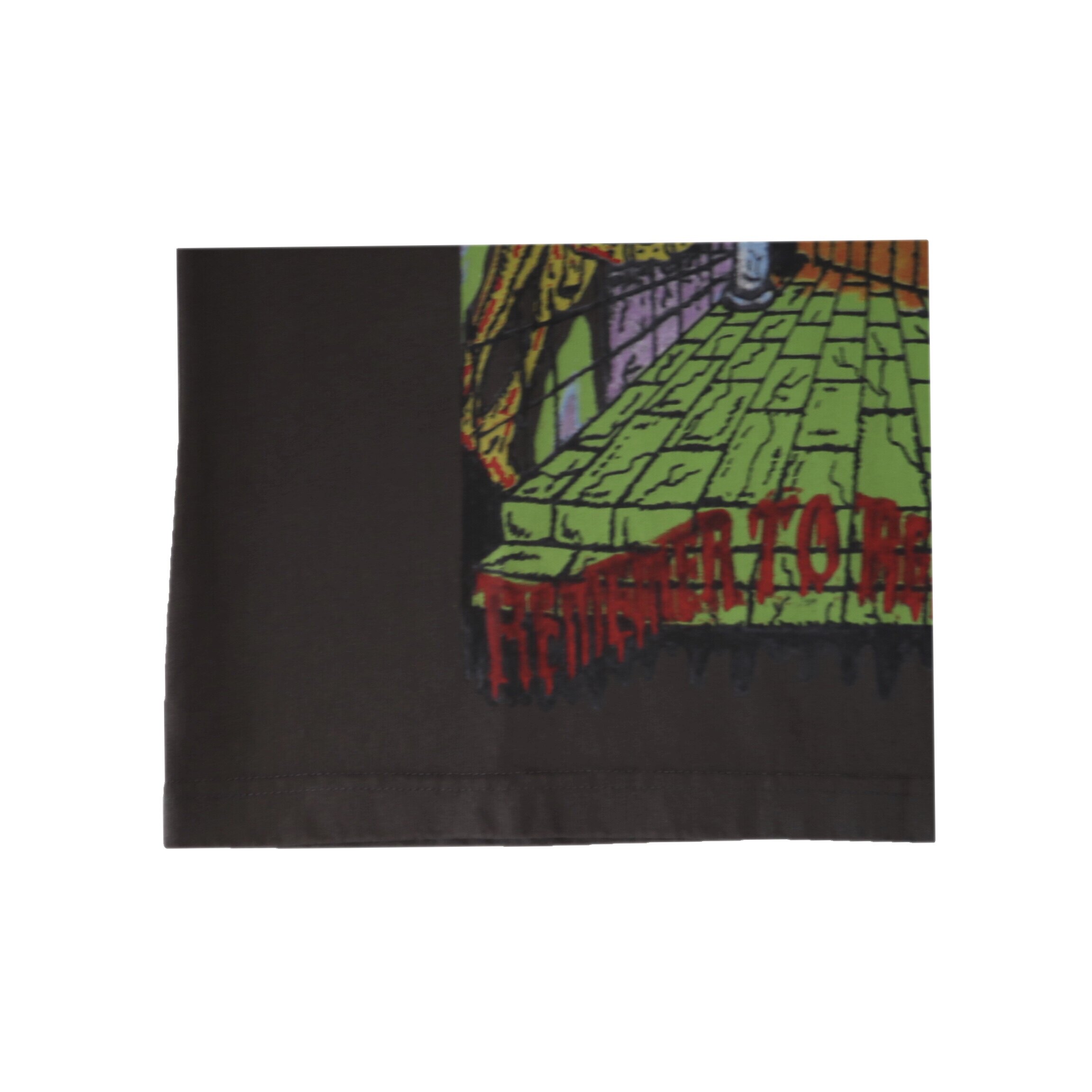 Альбом Канье 6 сезона граффити Винтажный прилив красоты ретро мойка случайный короткий рукав Футболка свободный, Others / Other 