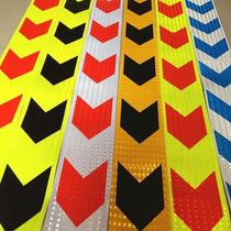  Large truck anti-collision sticker Bumper reflective guide mark Arrow reflective strip 6m Traffic thickened body rear 3m