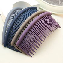 Hair accessories plate Hair clip Simple hair comb Hair hair plug comb Female headdress bangs comb Short hair Adult wild hair fork