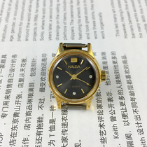 Shanghai Watch Factory Haida brand yellow shell hei mian manual mechanical female form diameter of 23mm sent strap 1