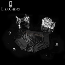 Liza Cheng Art Series fashion tassel element underwear lace sexy middle waist breifs L300012