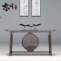 New Chinese Xuanguantai Solid Wood Zen Sermon Door Hall Xuanguan For Table Modern Brief Living Room Article The End View Terrace of the Rendezingantai