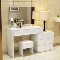 Light luxury dresser Storage cabinet One net red ins wind makeup table Bedroom small apartment modern simple makeup table