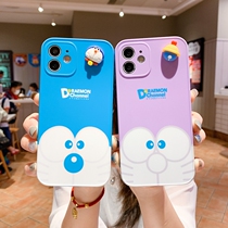 Suitable for Apple 12 phone case iphone11 cartoon x silicone xr Anti-drop xsmax stereo mini all-inclusive lens pro creative 7p cute 8plus anime se