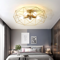 Nordic lamps minimalist modern creative personality childrens house light iron art master bedroom book room led suction light