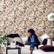 Japan Imported Mountain Moon 2020 New Wallpaper American Fields Garden Romantic Wind Wall Paper Bedroom Bedside Sofa Background Wall