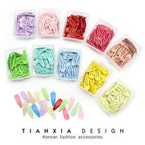 Korean childrens bb clip small baby hairpin cute girl basic side clip girl broken hair bangs hairpin hair accessories