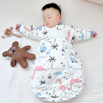 Newborn Baby Sleeping Bag Anti-Throng children Anti-kicks quilted by gods first birth baby quilts are anti-cool 0 March