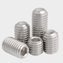 M2 M2 5M3M4M5M6M8M10M12 304 stainless steel inner hexagonal recessed end tightening screw headless machine rice top wire