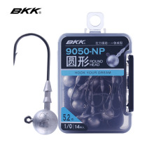 BKK9050 round lead hook Luya bait soft insect Soft Bait hook anti-hanging bottom bass Mandarin fish fishing hook