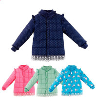 Girls cotton baby girls coat baby autumn and winter cotton-padded jacket thick warm liner zhong da tong winter children coat
