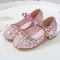 British next sara girl princess shoes new children's single shoes show shoes shoes in spring and autumn 2023
