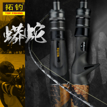 Tuo fishing Mission series Python Luya Rod ML cocked pole straight gun handle 702 2 13 m XH light Thunder pole