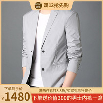 NG high-end winter down jacket men 2021 new suit middle-aged business leisure slim slim duck jacket