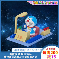TOMY multi-American card Time Machine 887355 to move Series Doraemon robot cat spot alloy car model