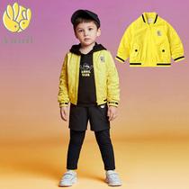 Annai childrens clothing 2019 spring and summer new mens childrens stand-up collar jacket jacket XB915609