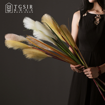 Reed grass simulation flower Nordic ins indoor living room TV cabinet floor green plant bonsai fake flower decoration decoration flower