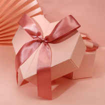 Birthday Gift Box Empty Box Love Gift Box Ritual Sensation Send Girlfriend Creative Packaging Packed Box Pink Gift Box
