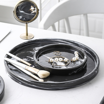 Minimalist trays Nordic ins Dinky ink stoneware Domestic containing Jewelry Trays Bathroom hotel Sweets Sweet Products Tray