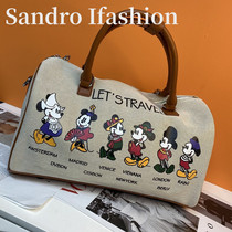France Sandro Ifashion travel bag 2021 new large capacity business fitness bag duffel bag boarding