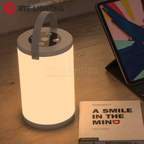 LED Handheld Atmosphere Soft Light RGB Adjustable Mode Feeding Night Light Night Light Seven Color Easy Portable to Touch Lamp