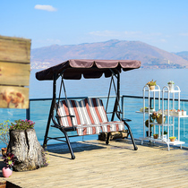 Outdoor Autumn Thousands Rocking Chair Patio Balcony Hanging Chair Outdoor Swing Swing Kiron Art Garden Single Double Home Swing Chair