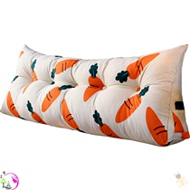 Tatami bedside soft bag triangle pillow cushion big pillow bedside bed boys bed back double sofa