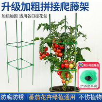 Flower stand climbing vine rack flower pot bracket garden plant plastic steel tube thick grape frame climbing vine stand flower bracket