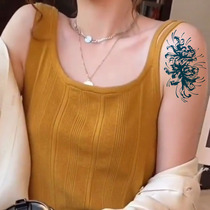 Flower tattoo stickers not halo color juice juice flower arm tattoo stickers can not be removed tattoo stickers can last for 2 weeks tattoo