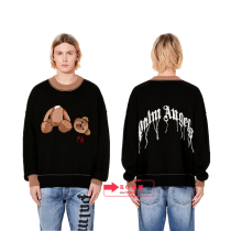 Palm Angels Palm Angel decapitated bear teddy bear male round neck knitted sweater female autumn winter long sleeve