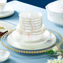 Ceramic bowls Home Creative personality Eating Bowls Dish Dishes Dish tray Fish Pan Large Noodle Bowl soup bowls Jingdezhen cutlery