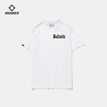 The new sports T - shirt for men and women in summer 2023 summer fashion round cotton basketball training coat quickly