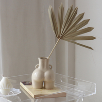 WULIHOME busfan leaf small fan dried flower flower arrangement art DIY tabletop pendulum decoration