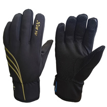 Masontex Mojue motorcycle full finger warm anti-drop gloves riding gloves Palm non-slip wear-resistant gloves