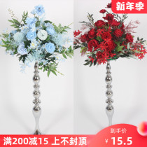 Wedding Hall Road Guide wedding wedding Mermaid Road lead Horn Road lead main table flower set flower table flower wedding props