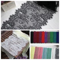 Soft export method single high quality cut line eyelash mesh lace accessories handmade DIY clothing decoration fabric
