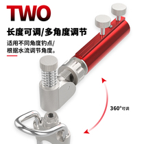 Love Fisher Aluminum Magnesium Alloy Universal Ground Insertion Bracket Fishing Gun Stand For Fishing Rod Fishing Rod Fishing Rod Holder Inserts Fishers Ground