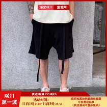 FOG FEAR OF GOD Season 6 main line streamer High Street drawstring samurai shorts mens loose five-point pants tide