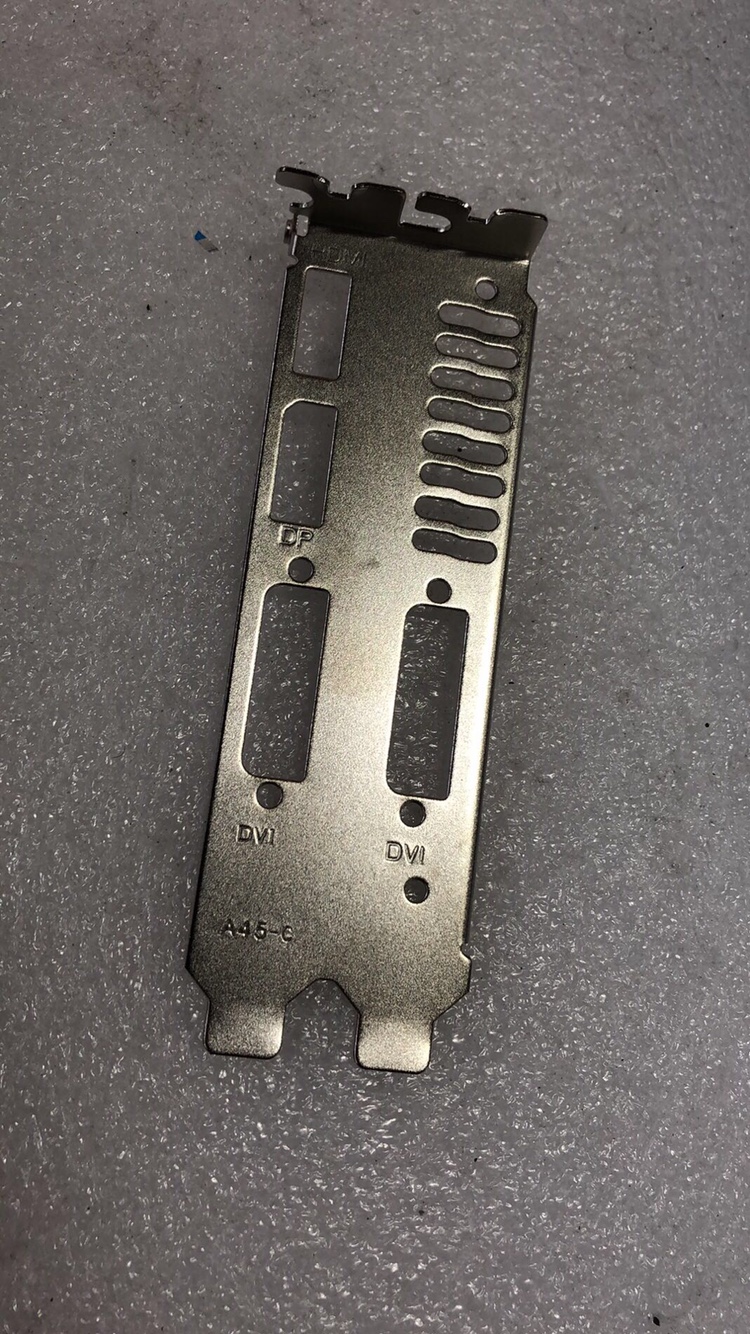 Brand new inscription GTX1060-3G electric race version desktop computer graphics card bezel gear bar hanging strip A45-C