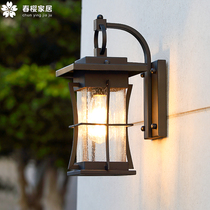 Exterior Wall Lamp American Outdoor Waterproof Villa Large Doorway Balcony Retro Outdoor Patio Ultra Bright Home Terrace Wall Lamp