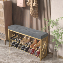 Light luxury replacement shoe stool to take the bench narrow soft bag in a small size 20 cm household door to wear shoe stool