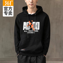 361 sports sweater mens 2021 Autumn New hooded pullover sweater 361 mens comfortable leisure sports top