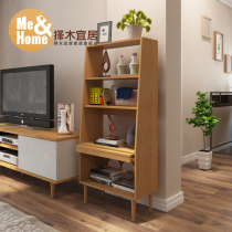 Home students simple creative bookcase bookshelf Small apartment multi-layer storage shelf Office storage shelf landing