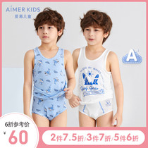 Class A new product adoring children 1 year old angel MODAL printing boy boy student four seasons mid-waist briefs